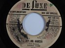 R&B 45 DANNY COBB Hey, Mr Warden DELUXE promo HEAR