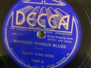 Decca 7289 Sleepy John Estes DROP DOWN MAMA   Delta Blues 78 rpm E 1935