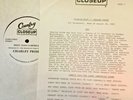 RADIO SHOW: GLEN CAMPBELL CLOSEUP 8/39/83 CHARLEY PRIDE STUDIO GUEST w/13 TUNES