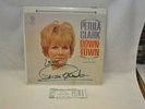 SIGNED Petula Clark STEREO LP Vinyl 33rpm Warner Bros  WS 1590 Title DOWNTOWN