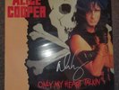 Alice Cooper Record Autographed