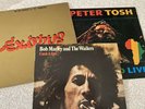 3 Bob Marley Peter Tosh Records Catch a Fire Exodus Captured Vinyl Album LP LOT