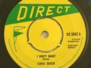 Rare 1967 Mod UK R&B Northern Soul 45 Errol Dixon - I Don't Want On Direct Label