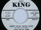 R&B Rocker 45 LITTLE WILLIE JOHN Don't Play With Love KING wlp HEAR *