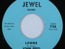 Rockabilly Garage 45 JOHN FRED Lenne JEWEL VG++ HEAR *