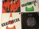 4x Vinyl /LP Kraftwerk - 1+2, Radio-Activity ,Man-Machine