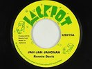 Roots Reggae 45 - Ronnie Davis - Jah Jah Jahovah - Jackpot - VG+ mp3