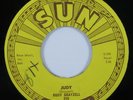 Rockabilly 45 RUDY GRAYZELL Judy SUN VG+ HEAR *