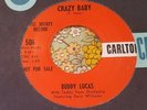 Wild R&B Popcorn Rockabilly Floor-Filler 45 Buddy Lucas Beulah / Crazy EX HEAR