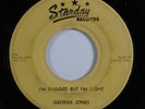 Rockabilly Country Bopper 45 GEORGE JONES I'm Ragged but I'm Right STARDAY HEAR