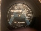 The Beatles A Label Promo Single Lady Madonna OZ 1st Pressing EX