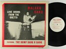 Malaku Daku - Love Drums From The Ghetto LP - Chaka - Afro Funk VG+ Autograph