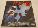 LP vinyl record N.W.A Straight Outta Compton NWA red colored vinyl new sealed
