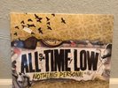 All Time Low Nothing Personal Clear Blue Pink Splatter Color Sealed Vinyl LP
