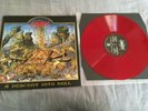 Cianide - A Descent Into Hell LP red vinyl 2017 version the Crypt asphyx winter