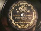 78 : VICTOR 24509-WAYNE KING-STAR DUST (UP TEMPO) / SPEAK EASY  E+
