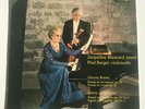 RARE SWISS PRIVATE LP PAUL BURGER JACQUELINE BLANCARD CELLO PIANO SONATAS NM