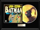 JAN & DEAN  MEET BATMAN ALBUM FRAMED LP GOLD METALIZED RECORD BEACH BOY