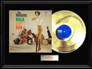 THE VENTURES WALK DON'T RUN  FRAMED LP GOLD METALIZED RECORD ALBUM BEACH BOY
