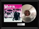 MISFITS WALK AMONG US WHITE GOLD SILVER PLATINUM TONE RECORD LP  ALBUM NON RIAA