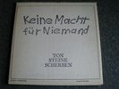 Ton Steine Scherben-Keine Macht für Niemand LP-1976 Germany-April-Schneeball-2LP