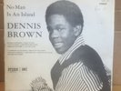 Dennis Brown - No Man Is An Island LP Album Vinyl Original