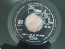The Contours ?– First I look At The Purse 7 Inch Vinyl Rare Tamla  - TMG-531