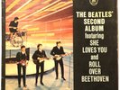 EXTRA RARE 1964 BEATLES SECOND ALBUM GERMAN PRESS  Stereo LP ODEON ZTOX5558