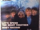 ROLLING STONES LETS SPEND THE NIGHT TOGETHER/RUBY TUESDAY VINYL 45RPM VINTAGE