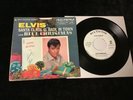 ELVIS PRESLEY 45 PROMO 447-0647 BLUE CHRISTMAS/SANTA CLAUS IS BACK GORGEOUS NM++