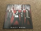All Time Low Vinyl Dirty Work 2011 Original Red Vinyl Record  LP Very Rare