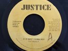 PAT KELLY If It Don’t Work Out JUSTICE BUNNY LEE Jamaica 7” 45 VINYL REGGAE EX