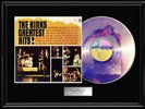 THE KINKS GREATEST HITS ALBUM LP GOLD METALIZED RECORD ALBUM VINYL NON RIAA