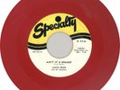 LLOYD PRICE Ain't It a Shame? / Tell Me 45rpm Specialty 1953 **red vinyl** orig
