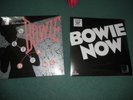 2 x David Bowie vinyl Bowie Now LP & Lets Dance 12