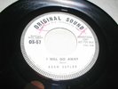 ADAM SAYLOR I Will Go Away/Drive 'Em to the Back of the Hat 45 Promo Garage Rock