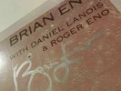 *SIGNED LP* Brian Eno with Daniel Lanois & Roger Eno – Apollo: Atmospheres & Sou