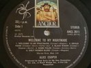 Alice Cooper LP Welcome to my nightmare UK Anchor 1st press WONDERFUL COPY DD