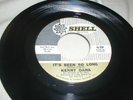 KENNY DANA It's Been So Long/Hurricane 45 Shell Northern Soul Popcorn Oldies