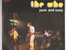 The Who Track (Italy) 45/PS Long Live Rock/Pure And Easy