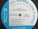 Lou Donaldson LP Here Tis USA Blue Note stereo press EAR & VAN GELDER ++