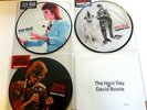 DAVID BOWIE PICTURE DISK PACKAGE DIAMOND DOGS LIFE ON MARS KNOCK ON WOOD THE NEX