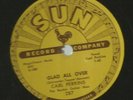 ROCKABILLY 78 -  CARL PERKINS - GLAD ALL OVER  -HEAR - 1957 SUN 287