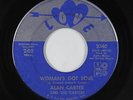 Northern Soul 45 - Alan Cartee - Woman's Got Soul - Love - mp3 - obscure