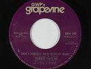 Northern Soul 45 - Debbie Taylor - Nobody Mess With My Baby - Grapevine VG++ mp3