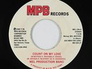 Sweet Soul/Funk Boogie 45 - Mel Production Band - Count On My Love - MPB - mp3