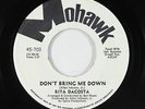 Northern Soul/Funk 45 - Rita Dacosta - Don't Bring Me Down - Mohawk - mp3