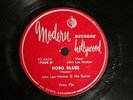 50'S BLUES JOHN LEE HOOKER GUITAR Hobo Blues / Hoogie Boogie MODERN 20-663