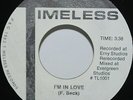 Floyd Beck 45 I'm In Love b/w Time Bomb 1981 Timeless Modern Synth Funk Boogie