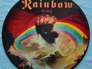 RAINBOW Rising UK 1983 PICTURE DISK Limited Edition Polydor SPELP7-P RARE MINT-